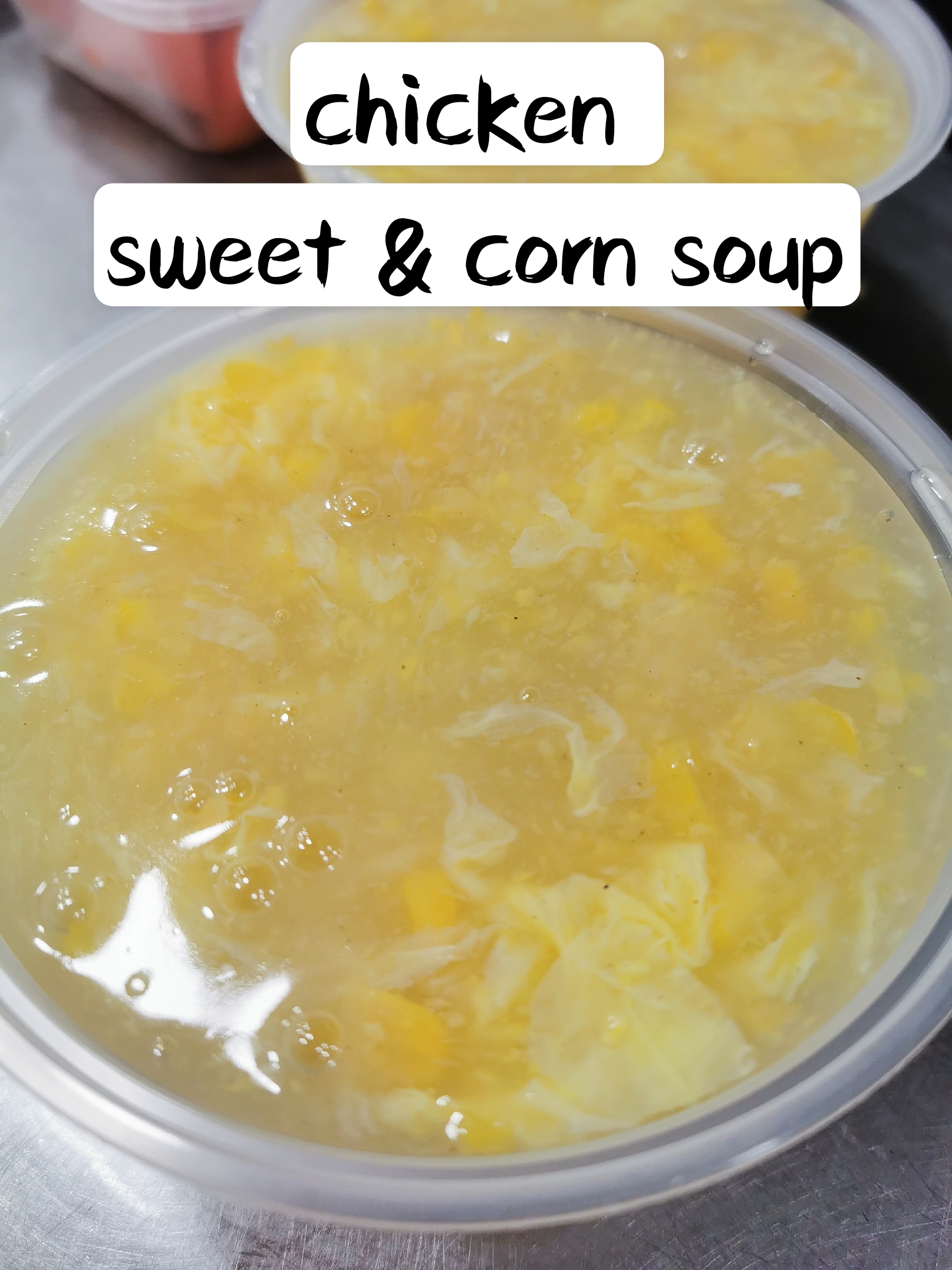 Chicken & Sweet Corn Soup