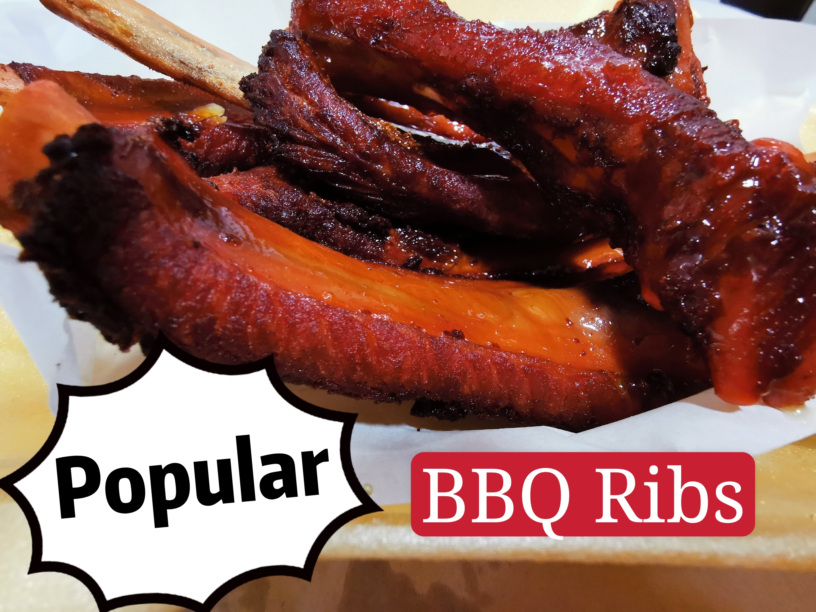 BBQ Spare Ribs with syrup