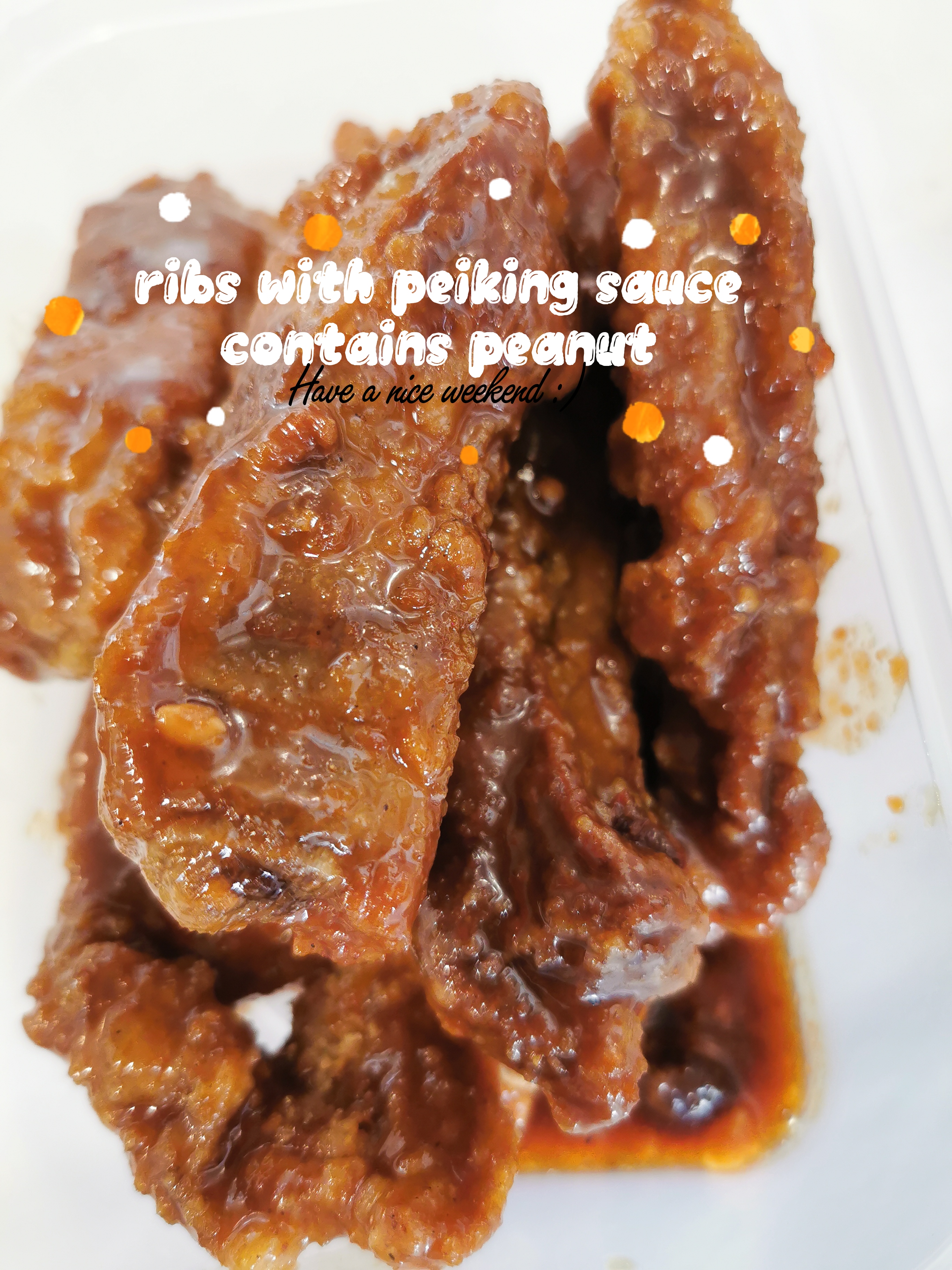 Spare Ribs in Peking Sauce
