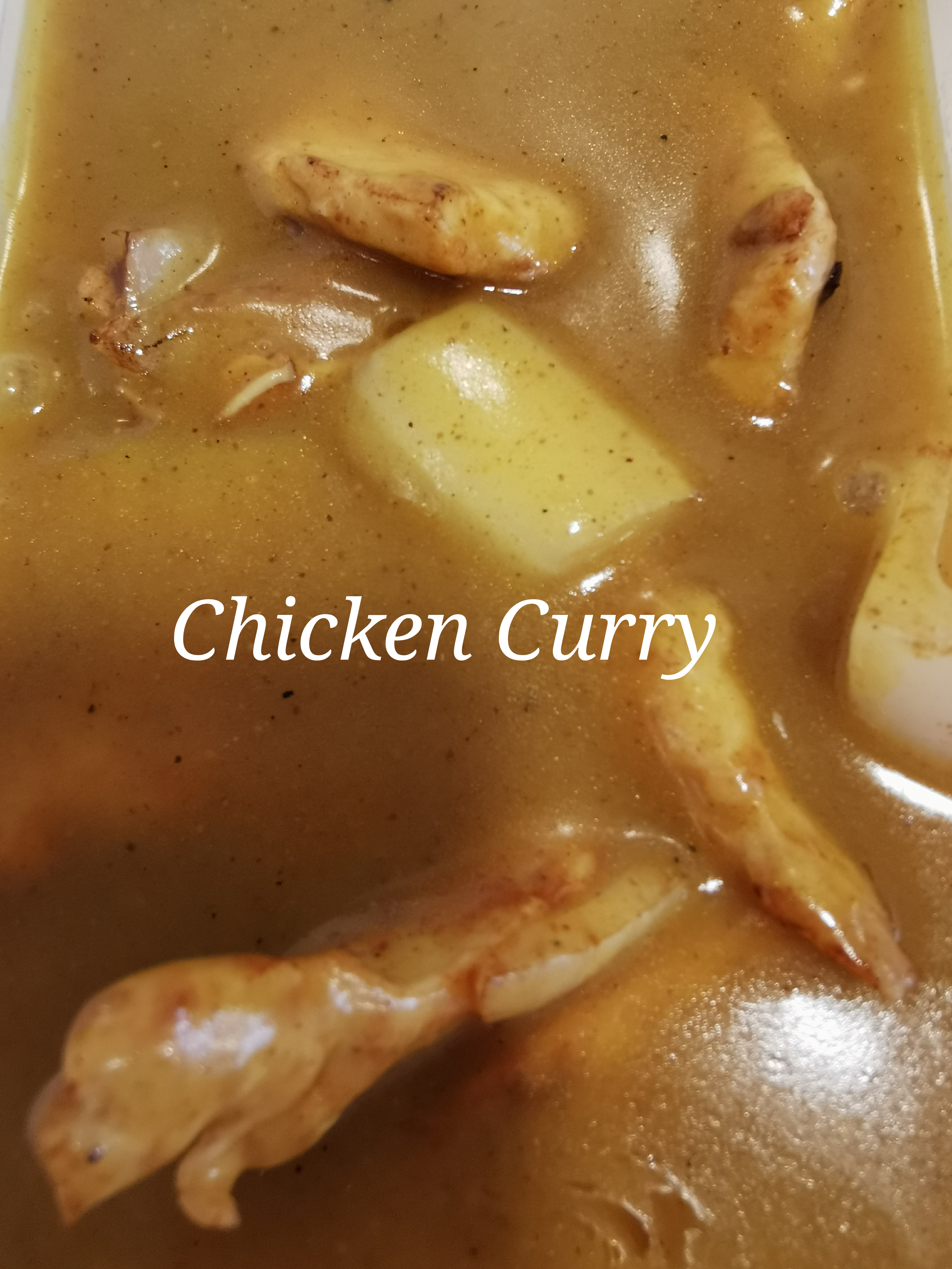 Chicken in Curry Sauce