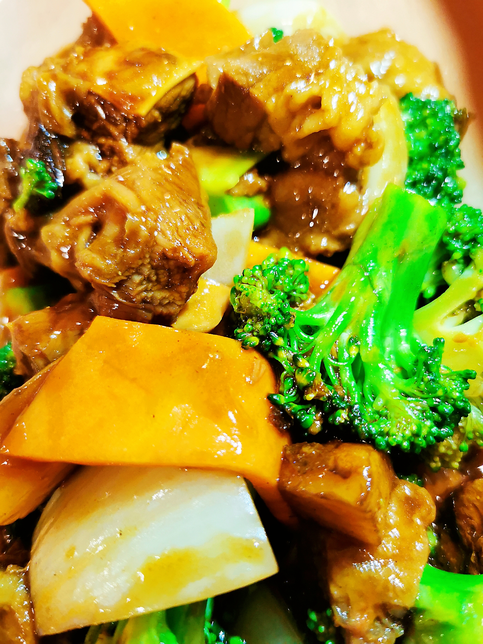 Stewed Five Spices Beef Brisket Casserole