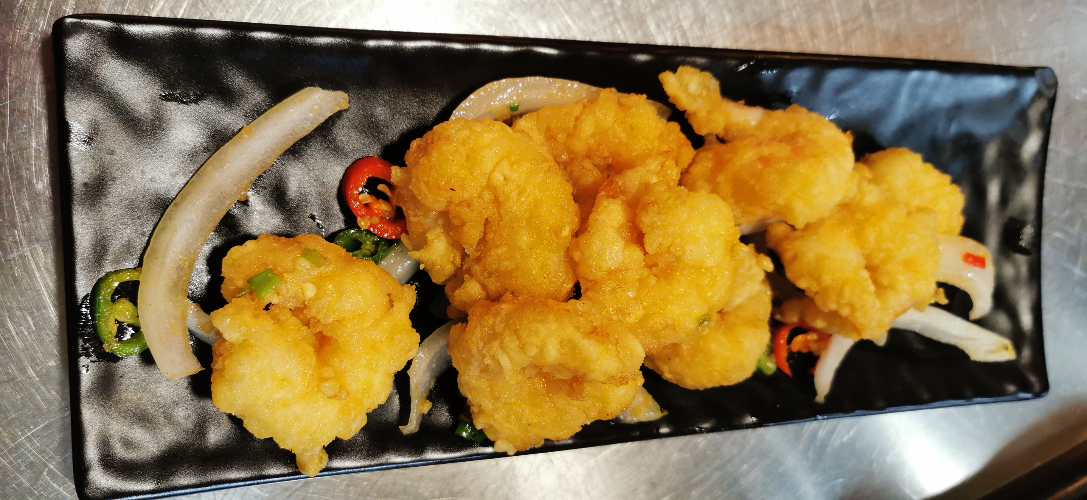 salt & pepper king prawns