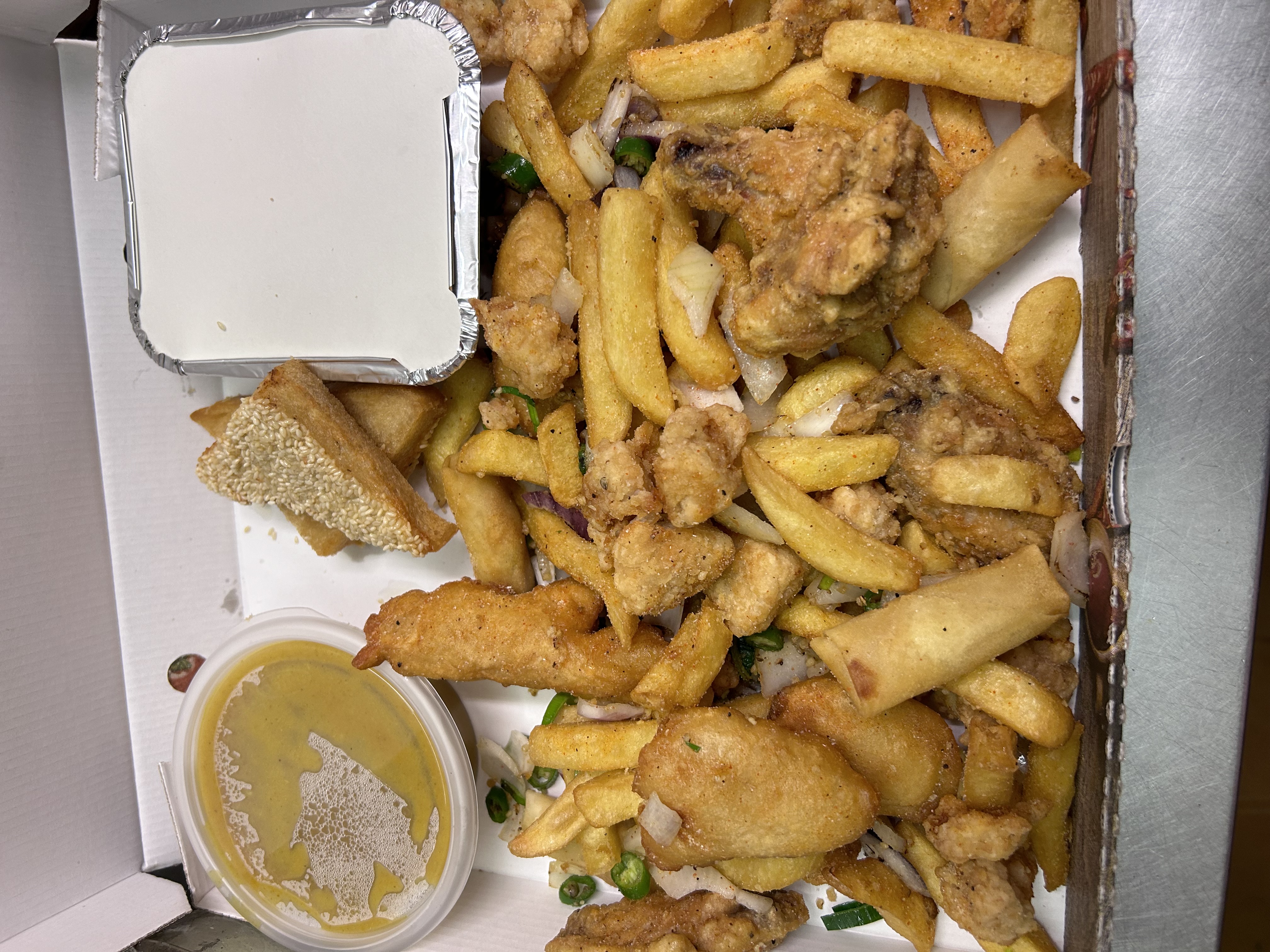 Pizza box 12” salt&pepper (B)